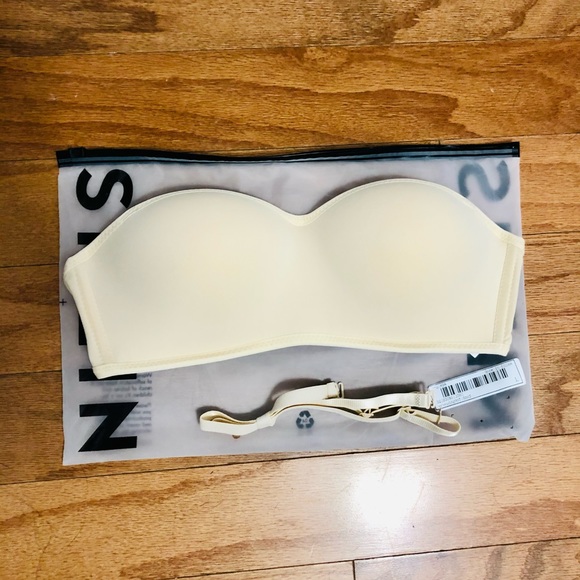 NWT Bandeau Bra Nude size L - Picture 2 of 8